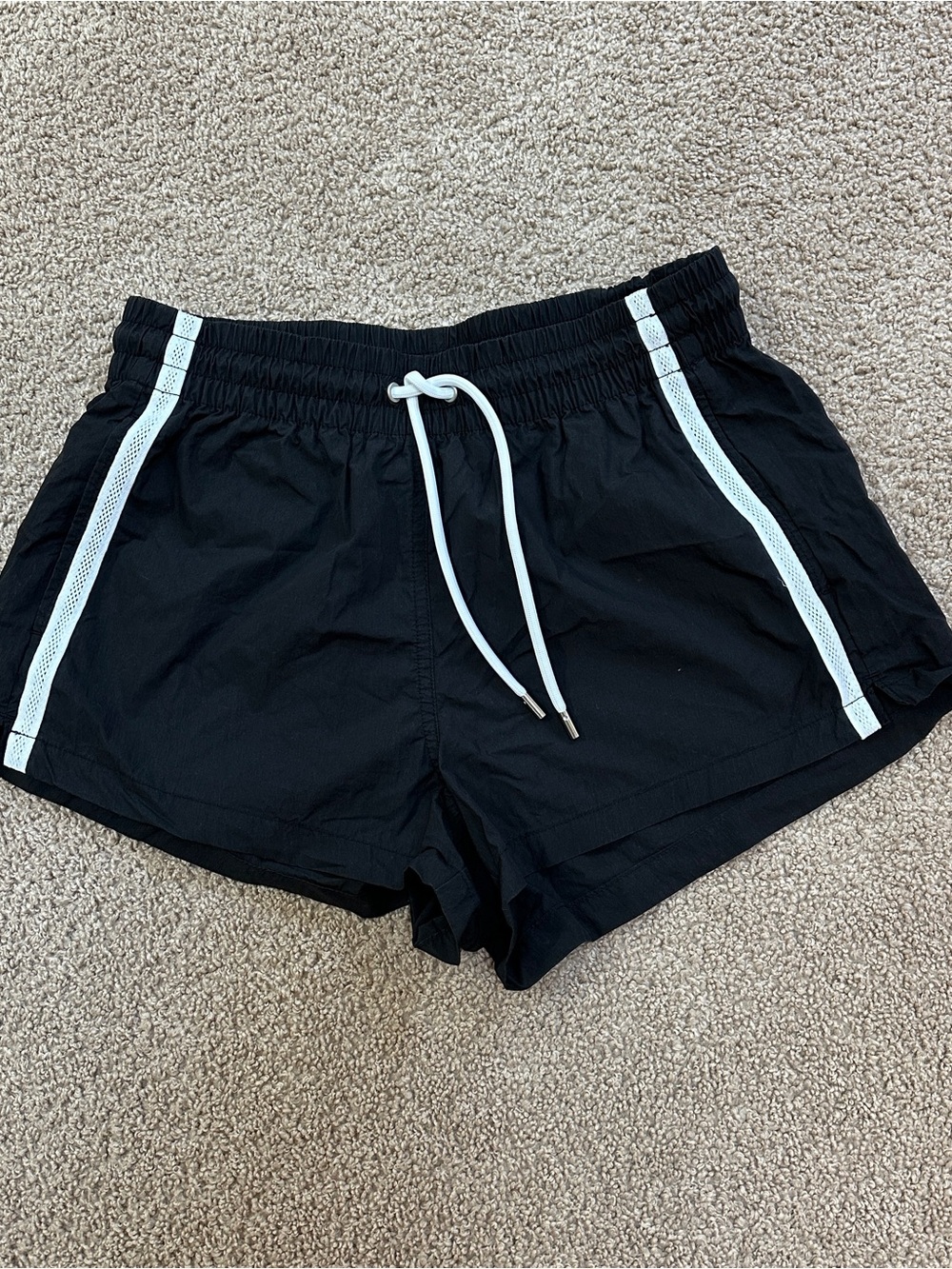 GAP 2.5” Track Shorts with White Trim